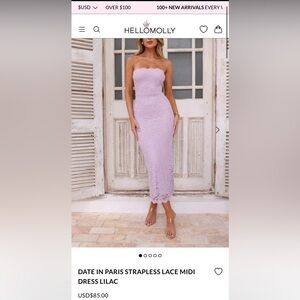 Hello Molly Lace dress